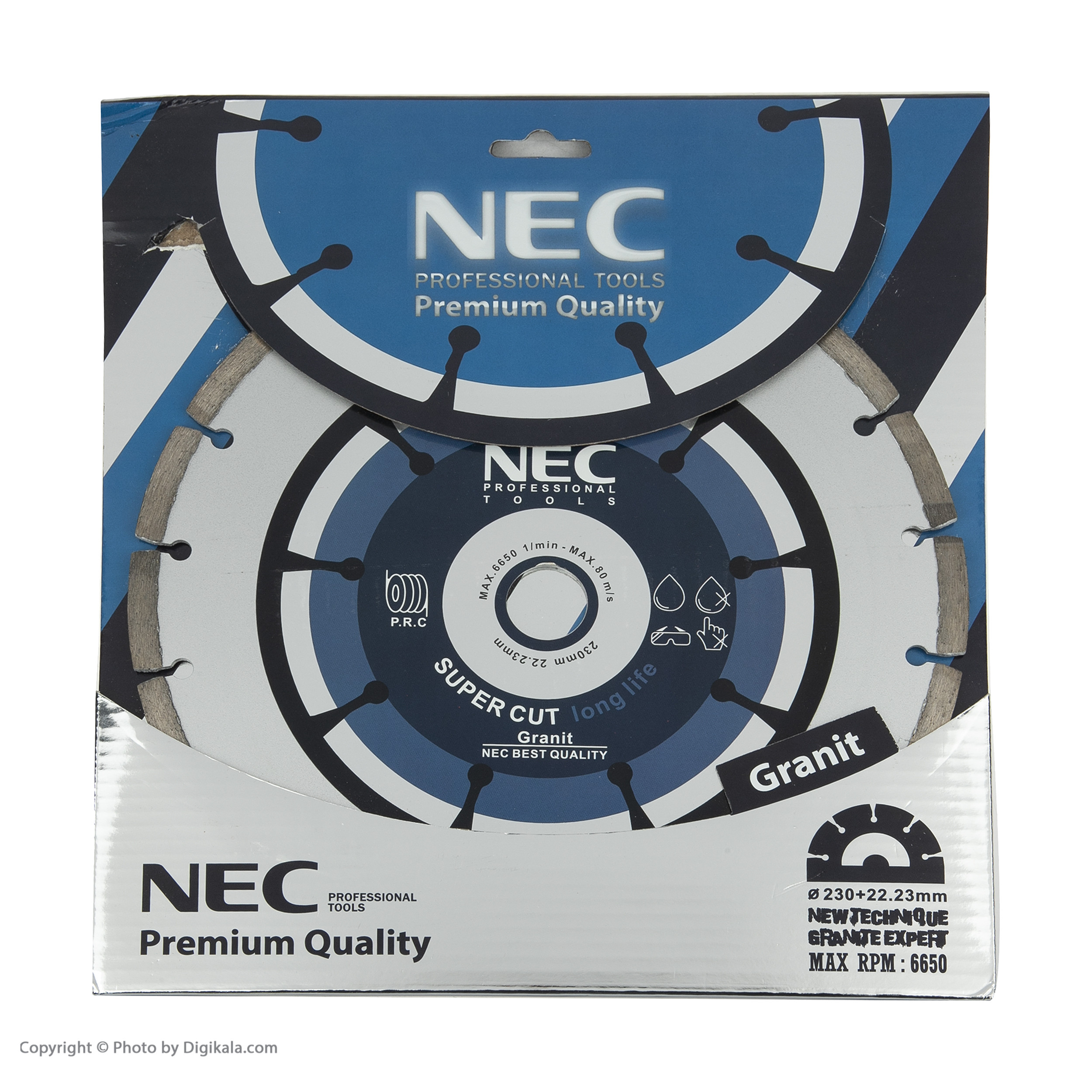 صفحه برش گرانیت ان ای سی مدل S230