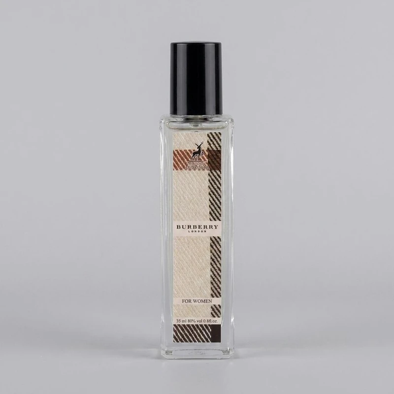 عطر جیبی زنانه الحمبرا مدل BURBERRY با رایحه گرم حجم 35 میلی‌لیتر