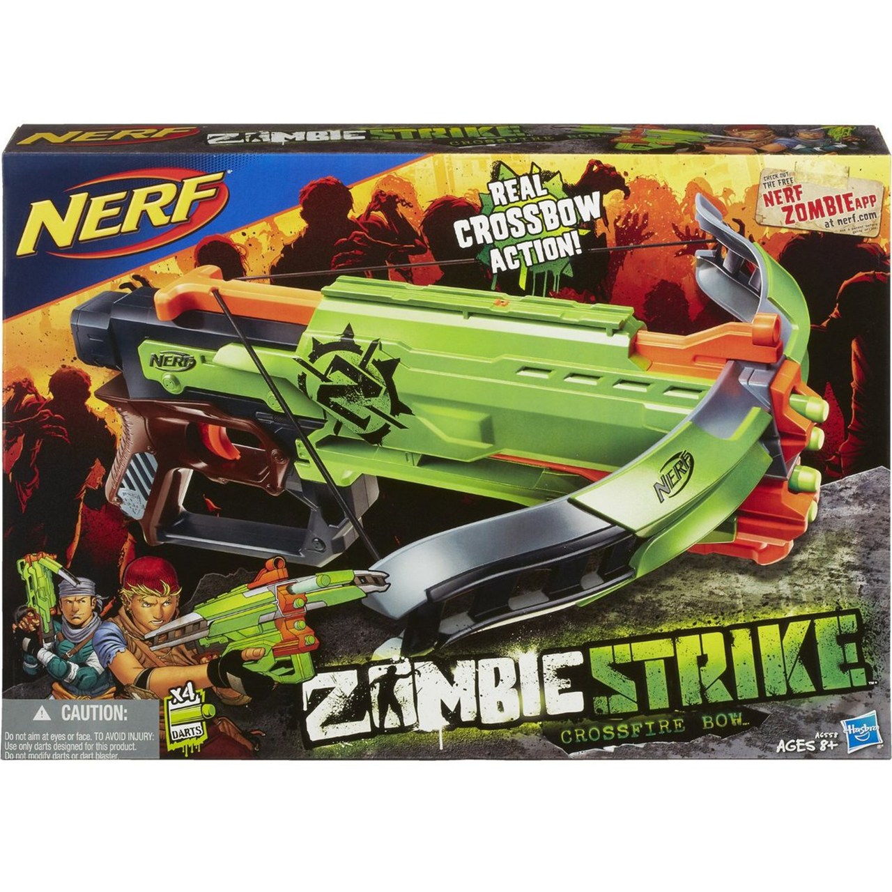تفنگ نرف مدل Zombie Strike