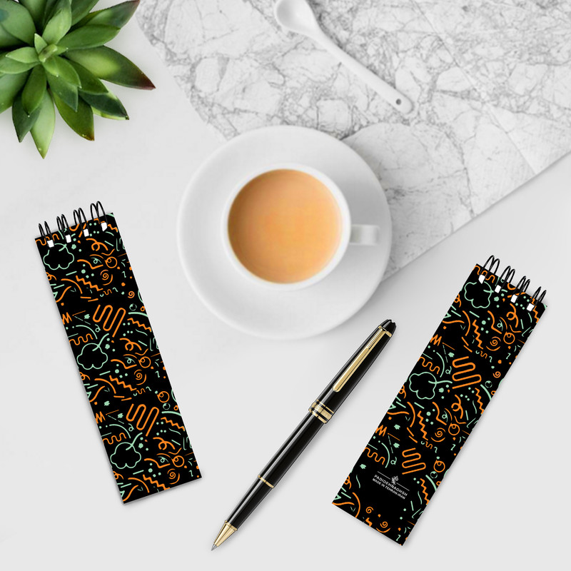 دفترچه یادداشت پدیده نقش مدل mini bell کد 406