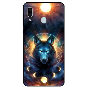 Megafone Wolf and Moon 8006 Cover For Samsung Galaxy A40    
