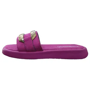 دمپایی زنانه مدل مداد رنگی رنگ سرخابی