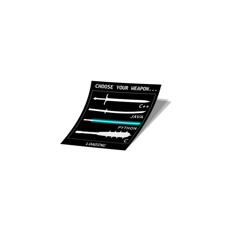 استیکر تزئینی موبایل و تبلت لولو مدل برنامه نویسی PROGRAMMING کد 777