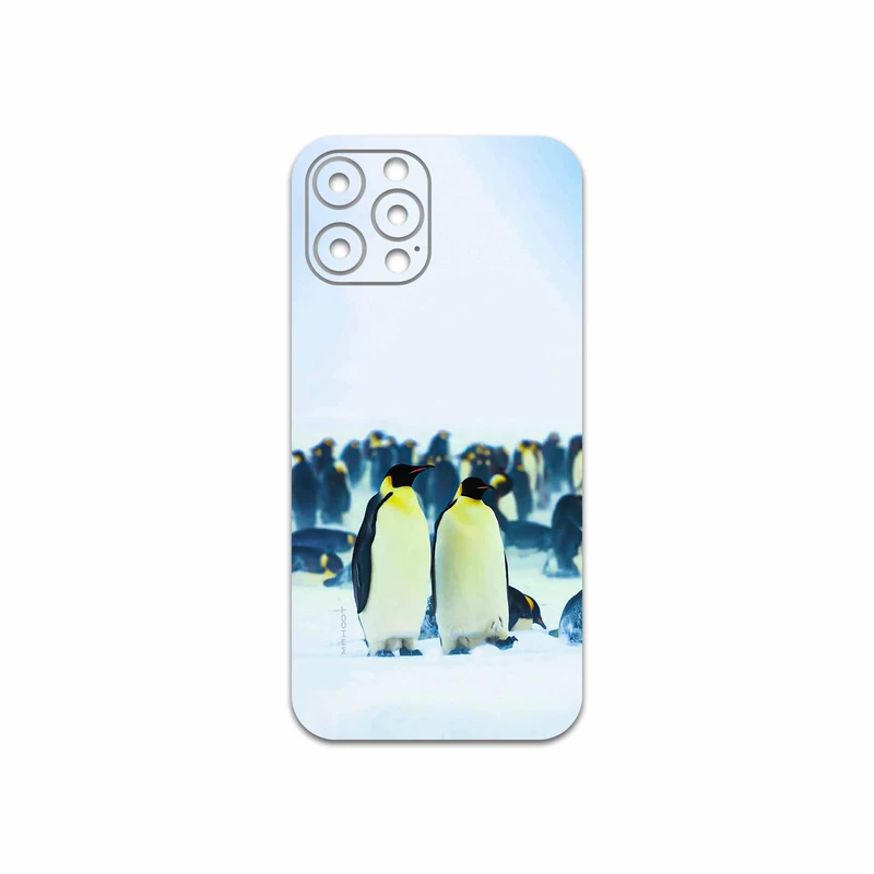 برچسب پوششی ماهوت مدل Penguin مناسب برای گوشی موبایل اپل iPhone 12 Pro Max