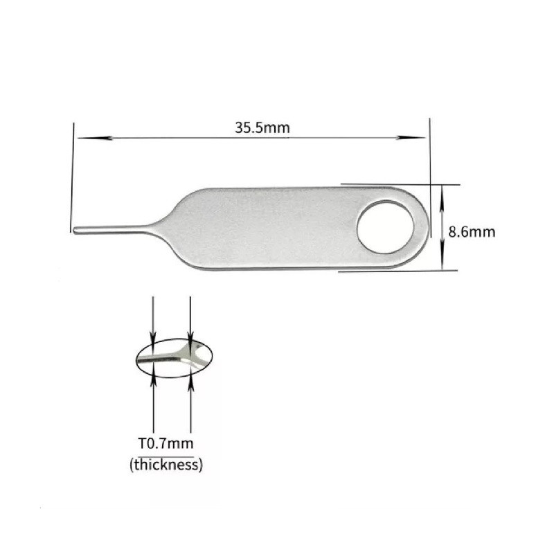 سوزن سیم کارت مدل SFP-02 بسته 2 عددی