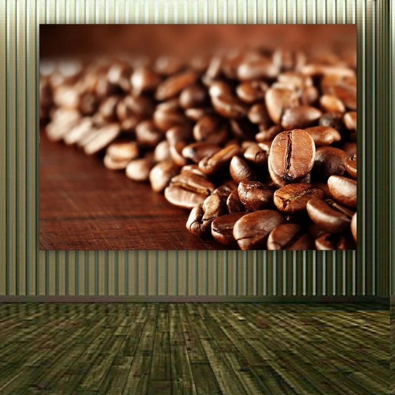  پوستر دیواری طرح دانه های قهوه کد FP103881