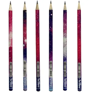 مداد مشکی  آرت لاین کد EPH-006 مجموعه 6 عددی