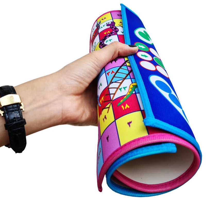 عکس شماره 3 : بازی فکری مدل منچ و مار و پله پارچه و فوم