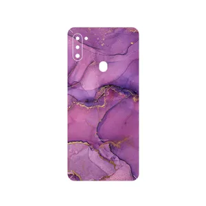 MAHOOT Purple Marble Cover Sticker for Samsung Galaxy M11