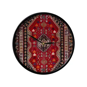 ساعت دیواری مدوپد طرح فرش شیراز مدل C-Shiraz25