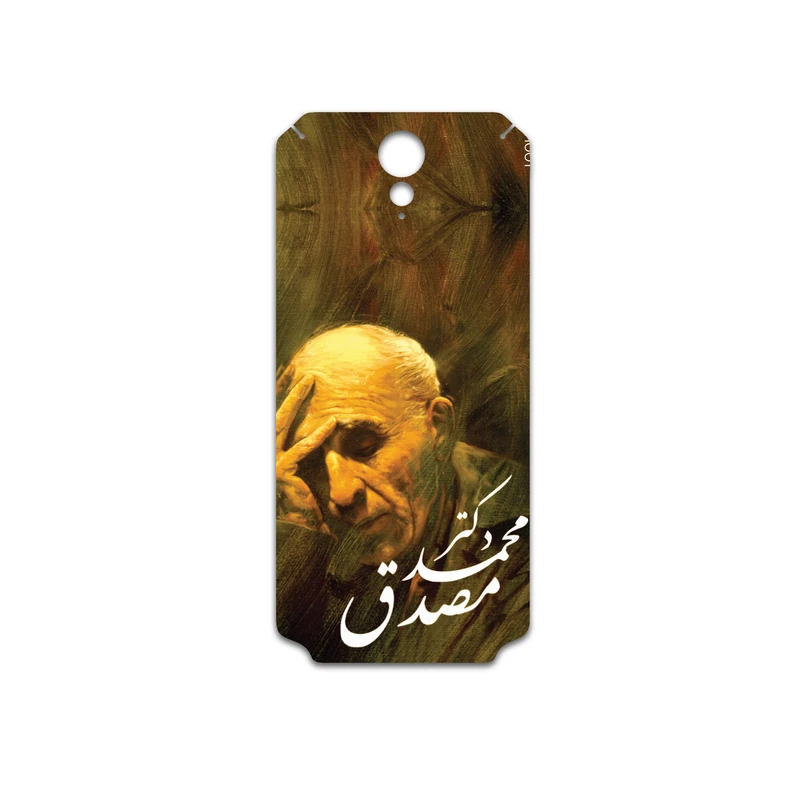 برچسب پوششی ماهوت مدل Dr-Mosadeq مناسب برای گوشی موبایل اچ تی سی Desire 620