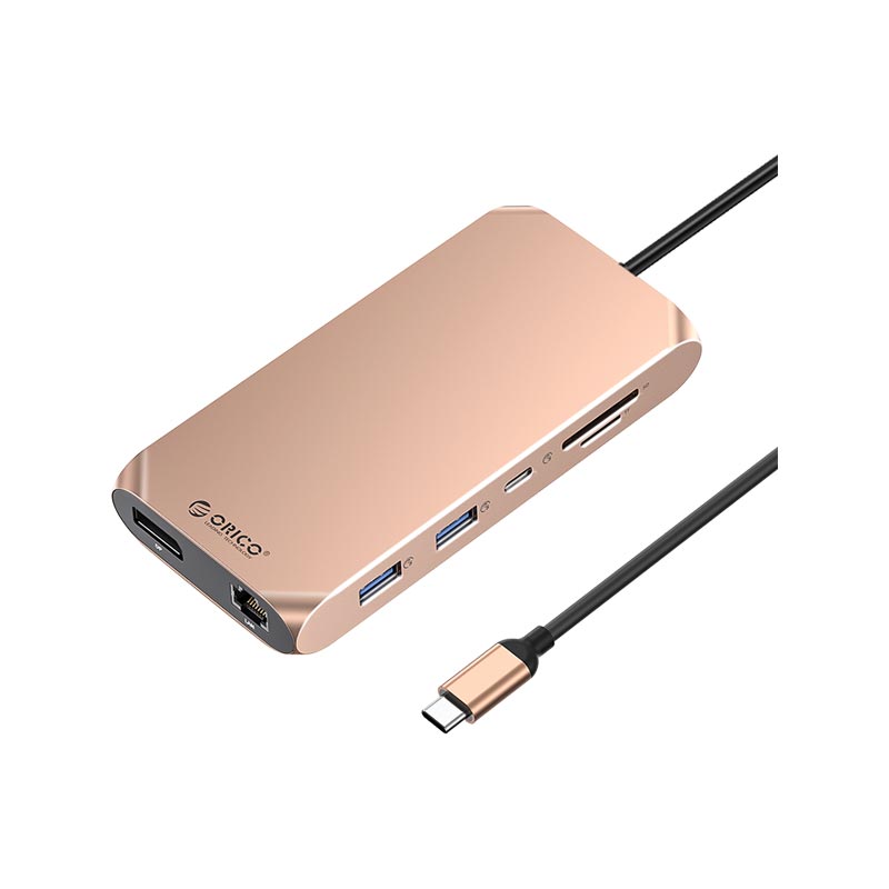 هاب 12 پورت usb-C اوریکو مدل XCR-X33