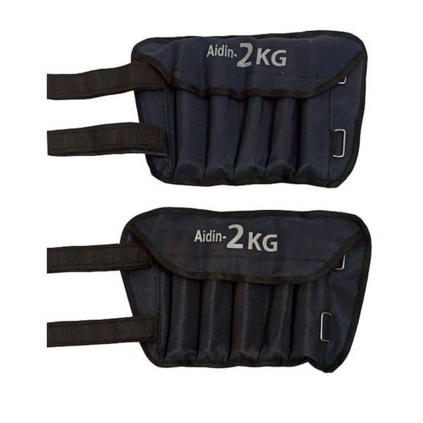 وزنه مچ دست و پا آیدین مدل میلگردی وزن 2 کیلوگرم بسته 2 عددی 