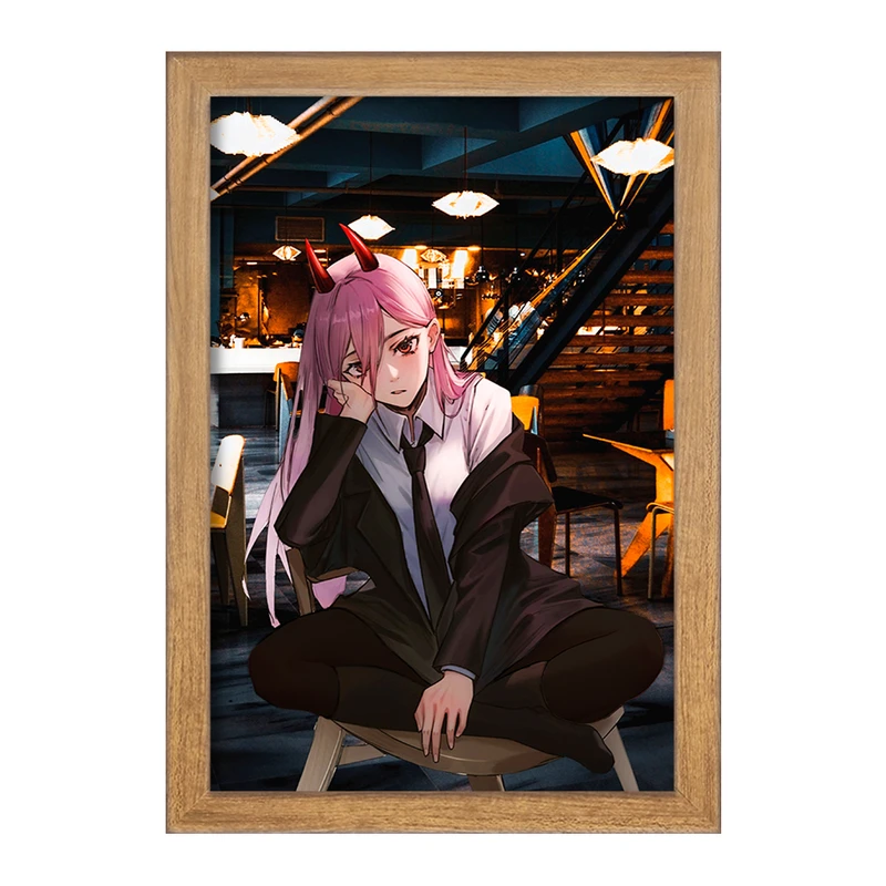 تابلو خندالو مدل پاور انیمه مرد اره ای Chainsaw Man  کد 17875