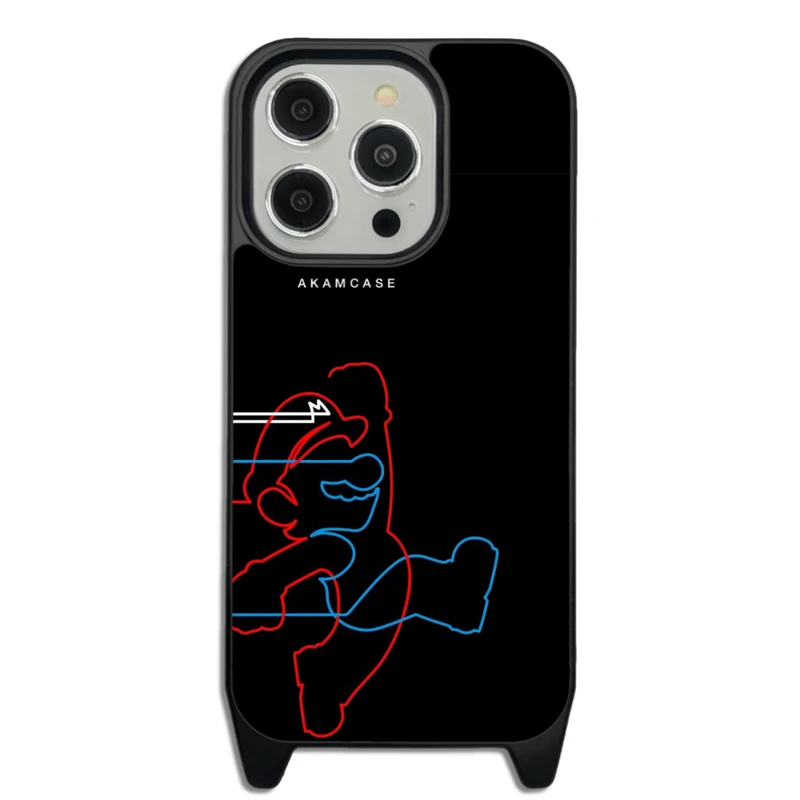 کاور آکام مدل AMC-WLA15PRO-SUPER MARIO14 مناسب برای گوشی موبایل اپل iPhone 15 Pro