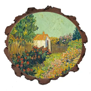 دیوار کوب چوبی مدل خانه روستایی کد B003
