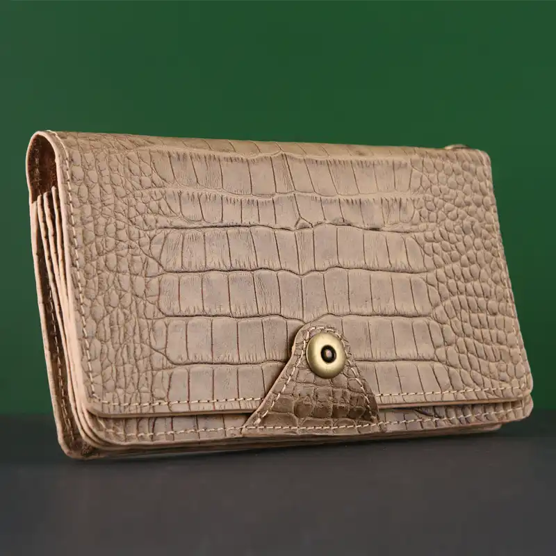 کیف پول چرم یلسان مدل رادیس کد RDS-014-GC