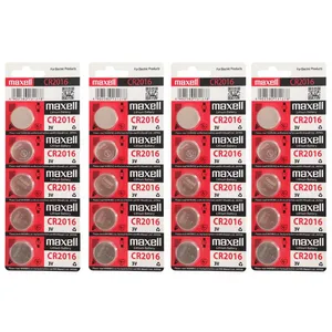 باتری سکه ای مکسل مدل CR-2016 بسته 20 عددی