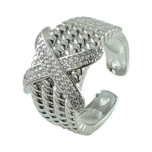 انگشتر زنانه وای اس ایکس مدل فرین کد AAE-217