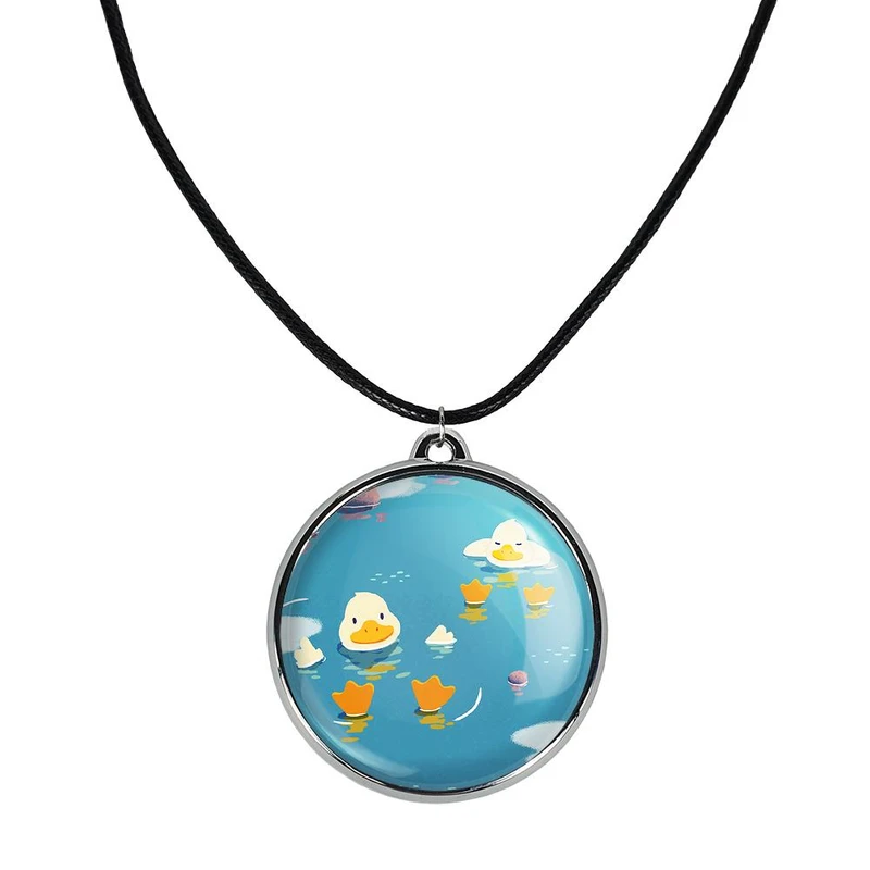 گردنبند خندالو مدل اردک های خنگ کد 2922329224