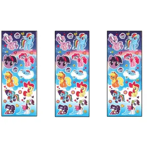 برچسب طرح پونی اسب تک شاخ کد 9 NGHC بسته 3 عددی