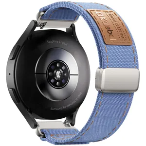 بند اسپریگ مدل Kalebol Denim مناسب برای ساعت هوشمند سامسونگ Galaxy Watch 4/5/6/7/FE 40/43/44/46/47mm