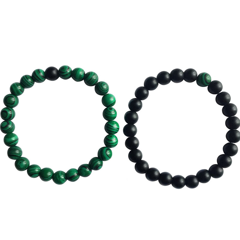 دستبند مردانه گالری شادونه مدل Sh-121-2rMO بسته دو عددی