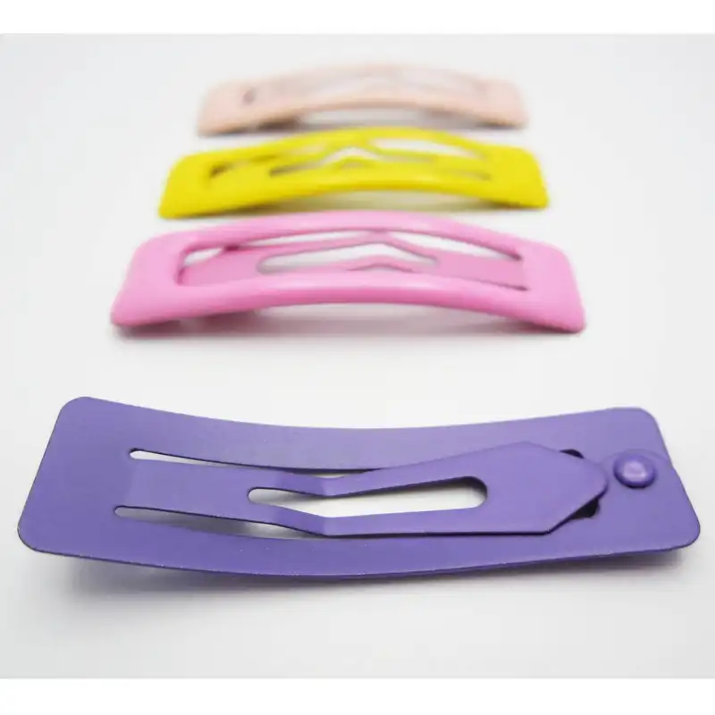 گیره مو مدل تق تقی لاکی کد 1 بسته 4 عددی