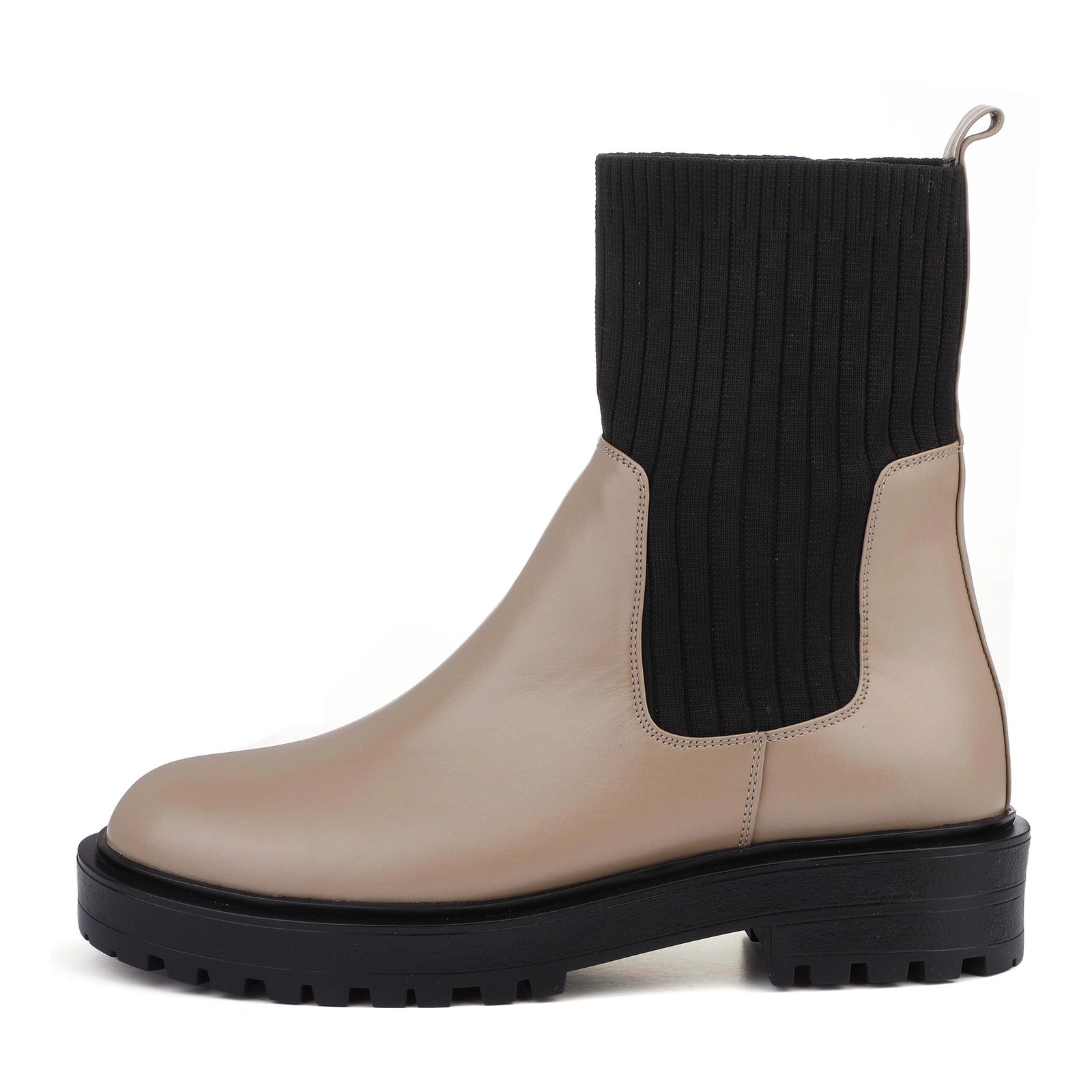 نیم بوت زنانه چرم مشهد مدل J2641-001 -  - 13