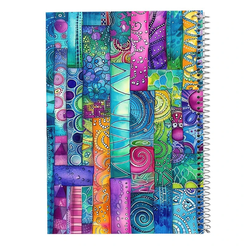 دفتر شطرنجی 50 برگ مدوپد طرح اشکال فانتزی کد DF16079