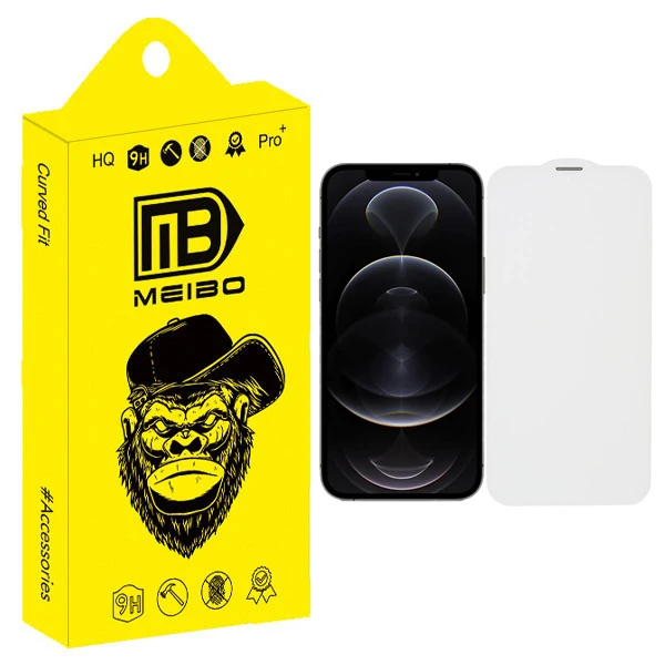 محافظ صفحه نمایش میبو طرح بی حاشیه مدل Voice Gate مناسب برای گوشی موبایل اپل IPhone 12 pro Max