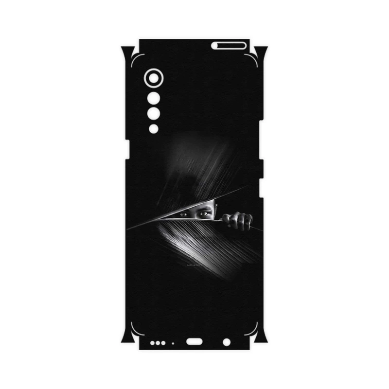 برچسب پوششی ماهوت مدل Black Portrait-FullSkin مناسب برای گوشی موبایل ال جی Velvet 5G
