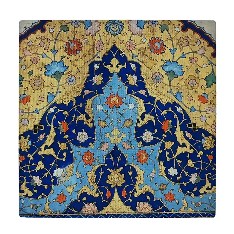 کاشی کارنیلا طرح نقوش هندسی ایرانی کد wk343
