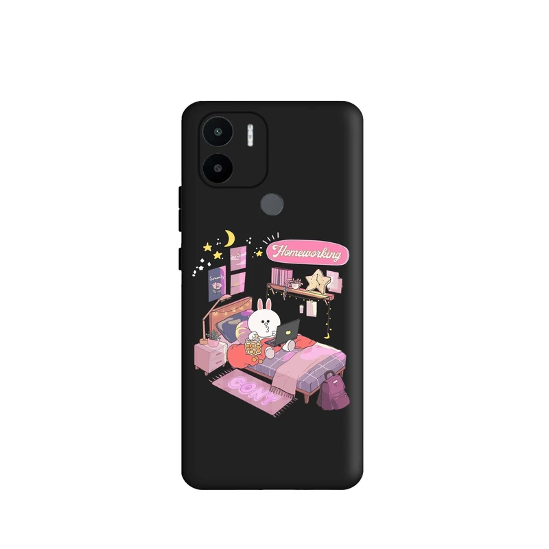 کاور قاب گارد طرح اتاق خرگوشی کد m8531 مناسب برای گوشی موبایل شیائومی Redmi A1 Plus / Redmi A2 Plus