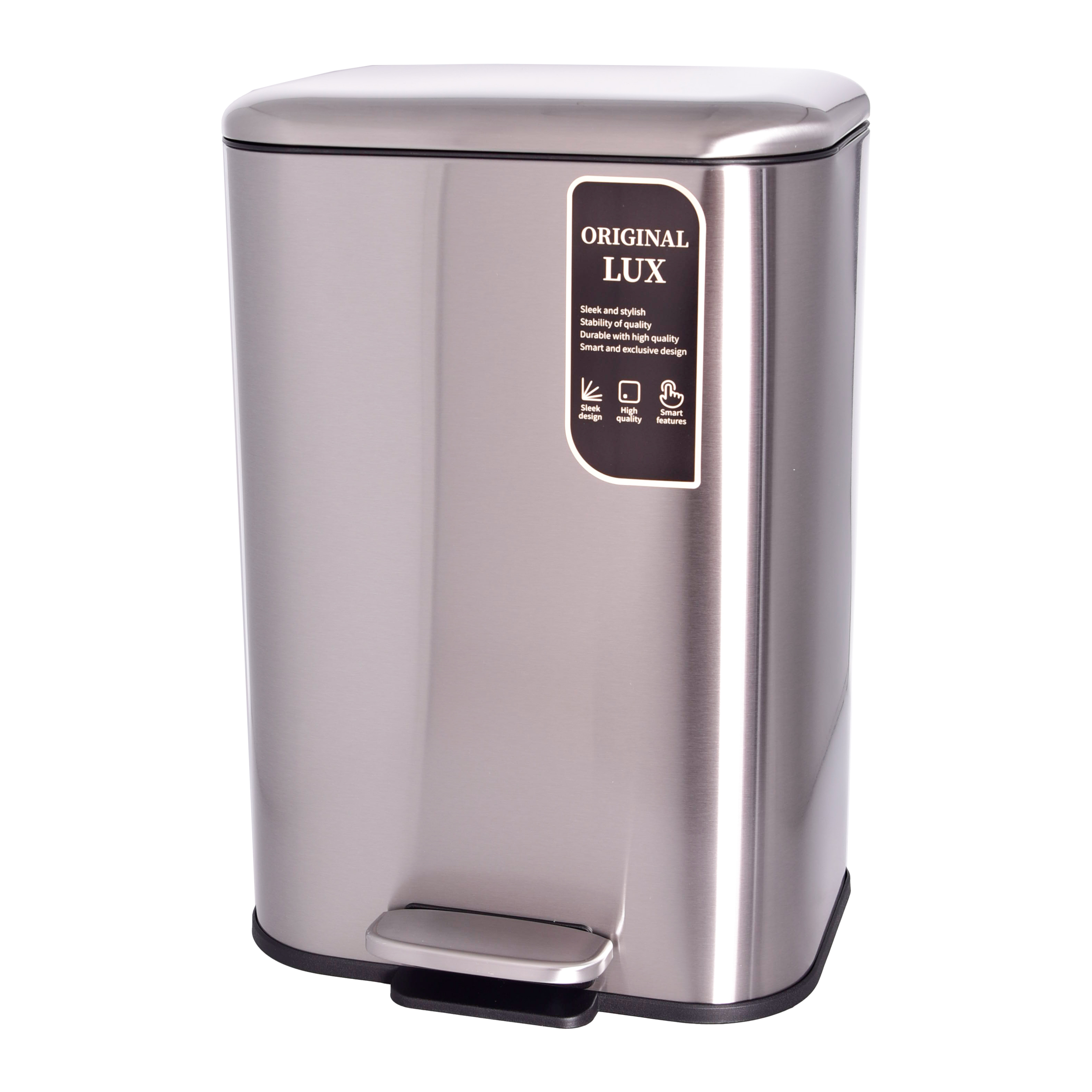 سطل زباله پدالی اورجینال کد 7020 گنجایش 20 لیتر