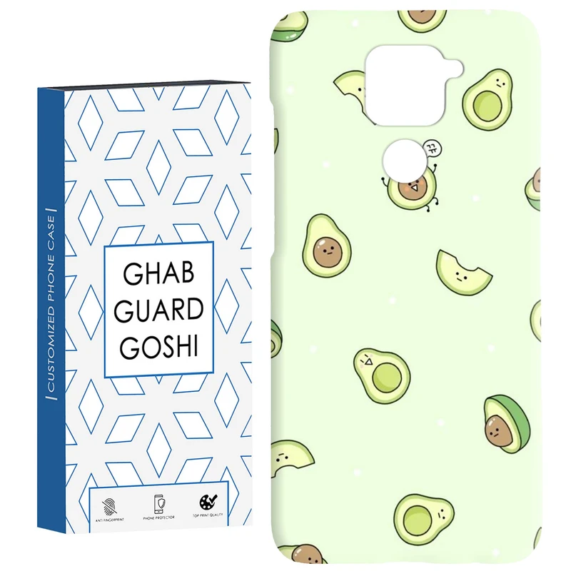 کاور قاب گارد گوشی طرح آووکادو کد Dimo-259 مناسب برای گوشی موبایل شیائومی Redmi Note 9 