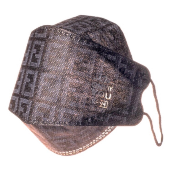 ماسک تنفسی اونلی یو  مدل سه بعدی FENblk 565 بسته 20 عددی