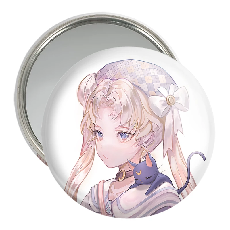 آینه جیبی خندالو مدل اوساگی تسوکینو انیمه سیلور مون Sailor Moon  کد 17417