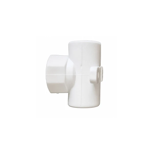 اتصال سه راهی یک سر فلز دیواری مدل DN-25×1/2 بسته 8 عددی