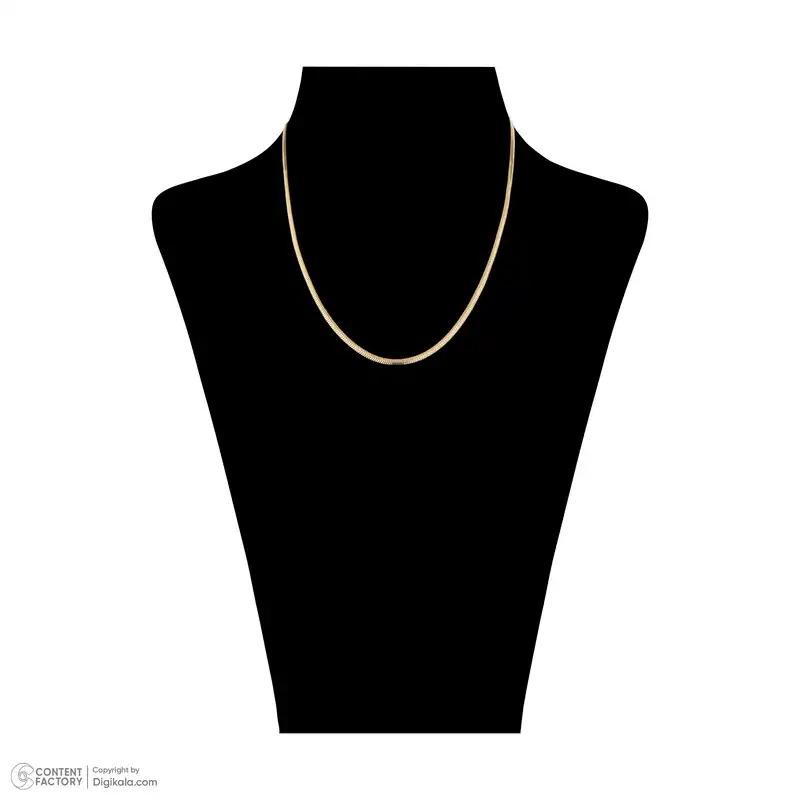 گردنبند طلا 18 عیار زنانه تاج مدل 1023-1