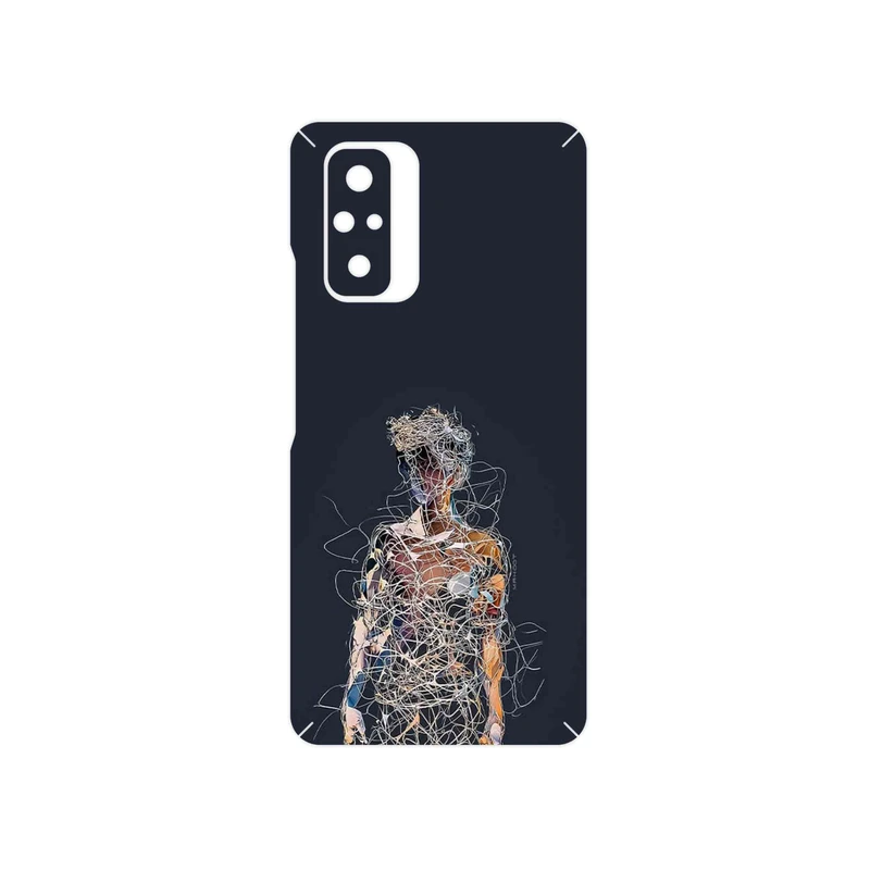 برچسب پوششی ماهوت مدل Strings Digital Art 1 مناسب برای گوشی موبایل شیائومی Redmi Note 10 Pro