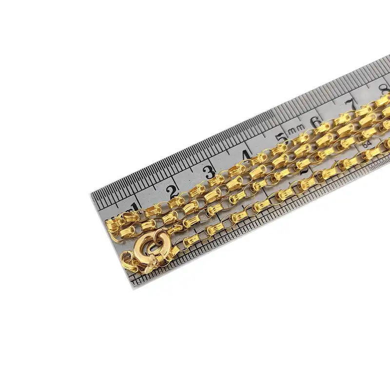 گردنبند طلا 18 عیار زنانه طلا و جواهرسازی افرا مدل 853