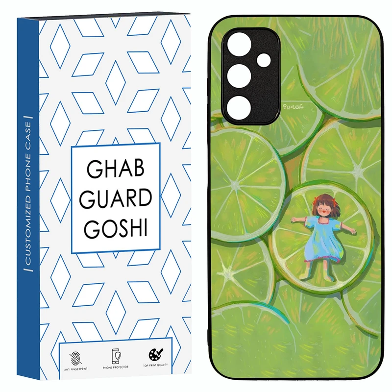 کاور قاب گارد گوشی طرح دختر لیمویی کد TPU-258 مناسب برای گوشی موبایل سامسونگ Galaxy A14