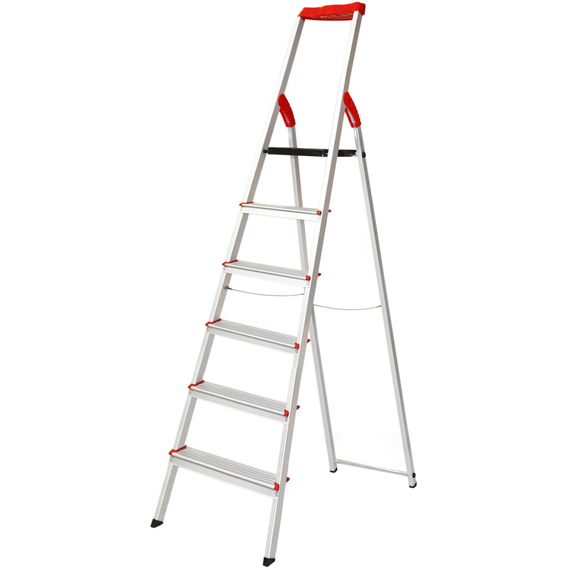 نردبان 6 پله فولاد بهمن مدل FB6s