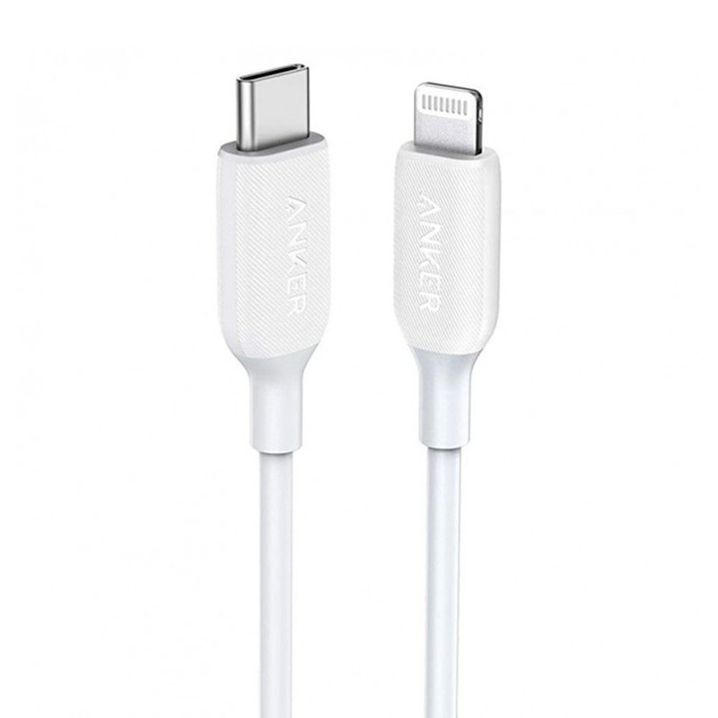 کابل تبدیل  USB-C به لایتنینگ انکر مدل A8832 طول 0.9 متر