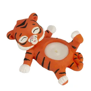 شمع دکوسیتی طرح ببر کد 82