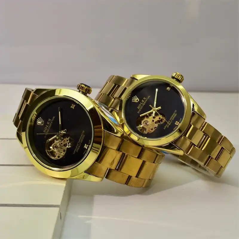 ست ساعت مچی عقربه ای زنانه و مردانه مدل 78488