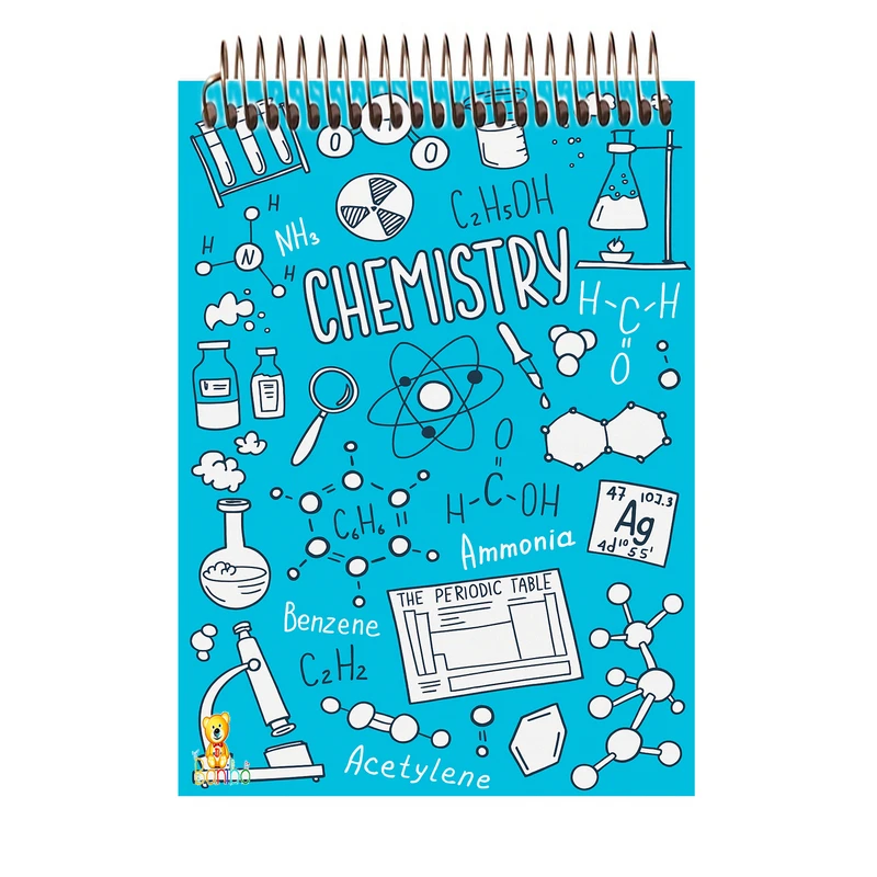 دفتر شطرنجی 100 برگ بانیبو مدل شیمی کد 2732