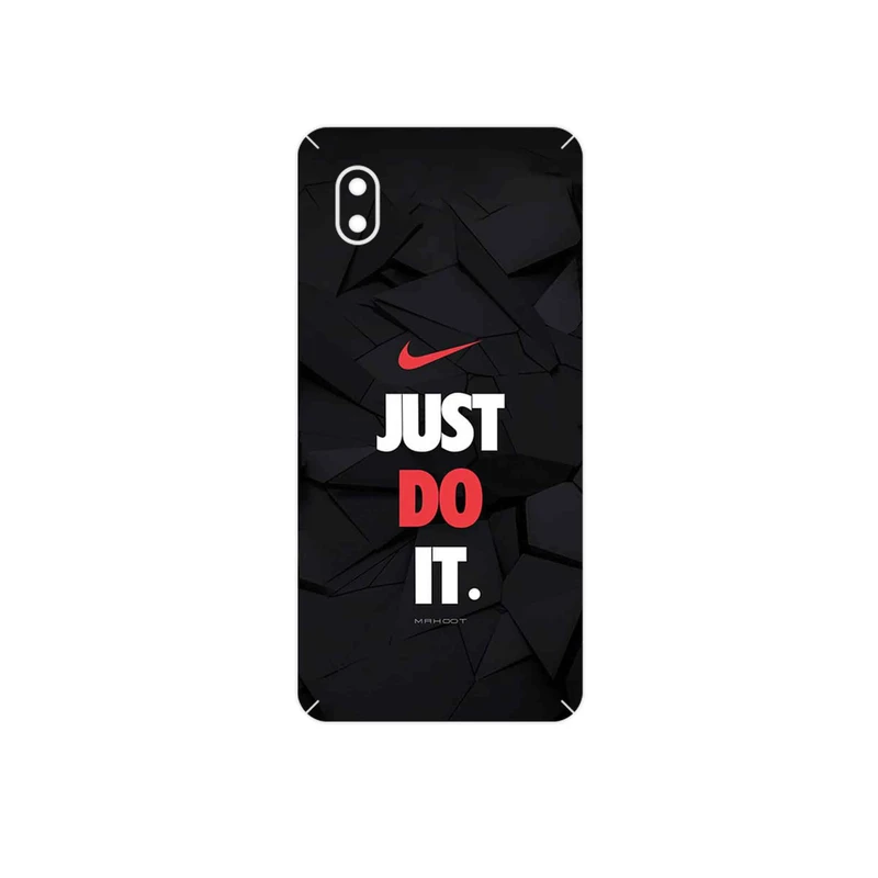 برچسب پوششی ماهوت مدل NIKE_Logo مناسب برای گوشی موبایل سامسونگ Galaxy A01 Core