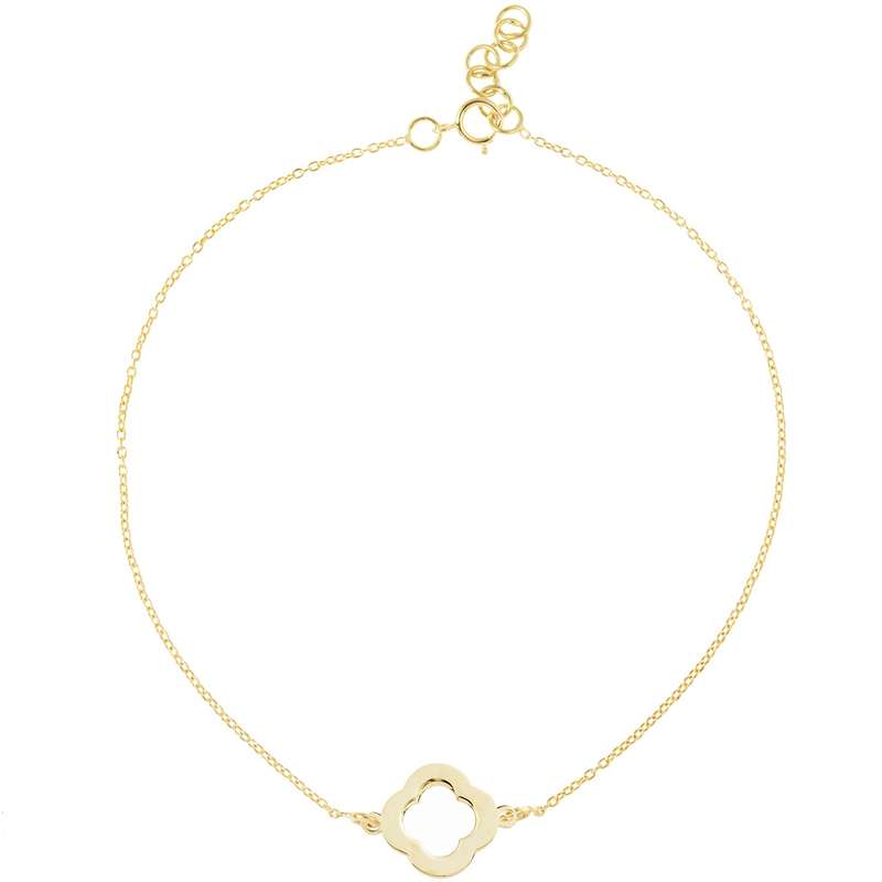 پابند طلا 18 عیار رزا مدل AK10 پابند طلا 18 عیار رزا مدل AK10